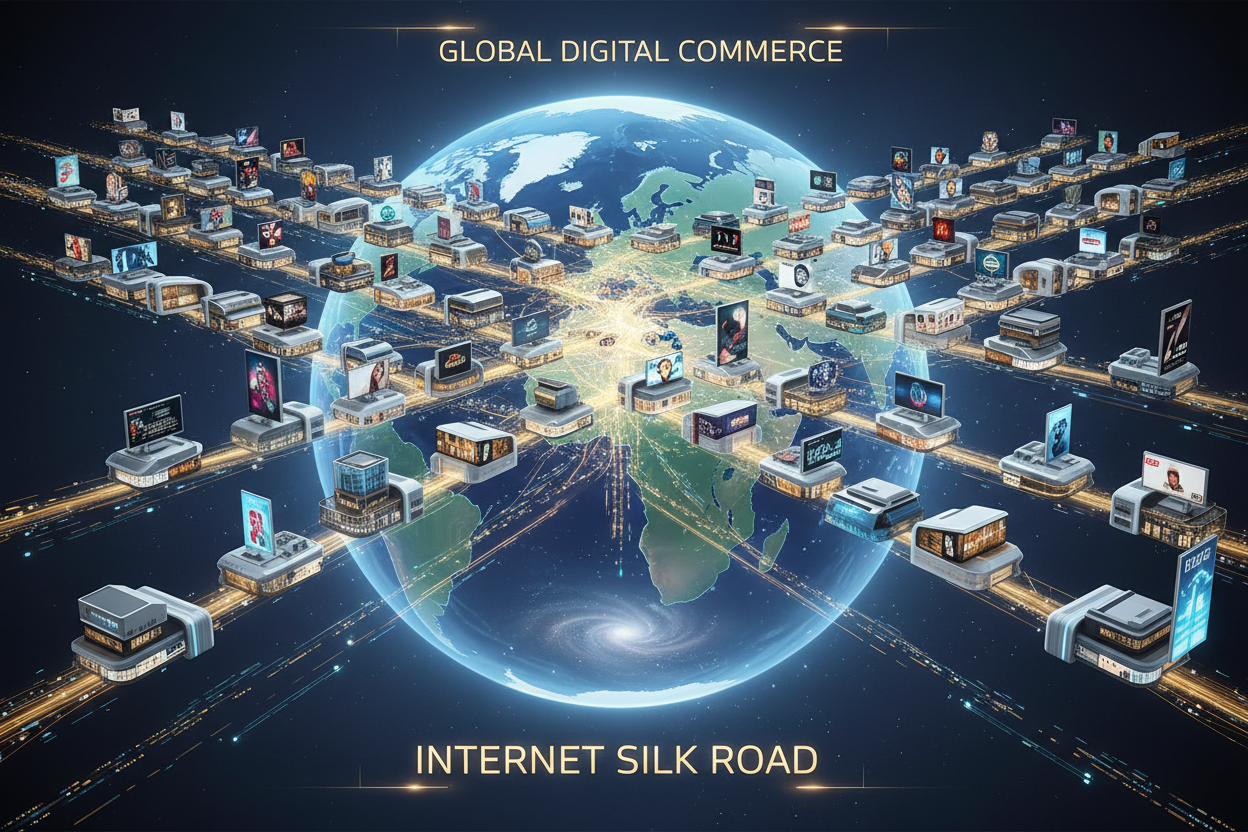 [2015.01.05] Let's Open the 'Internet Silk Road' by Building a Million Shopping Malls in 100 Countries